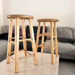 Woden Stools (two)