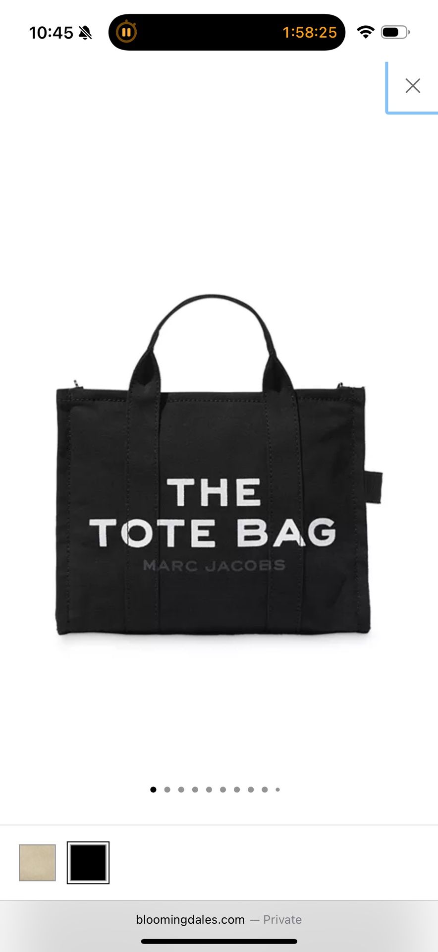 Marc Jacobs The Canvas Medium Tote Bag