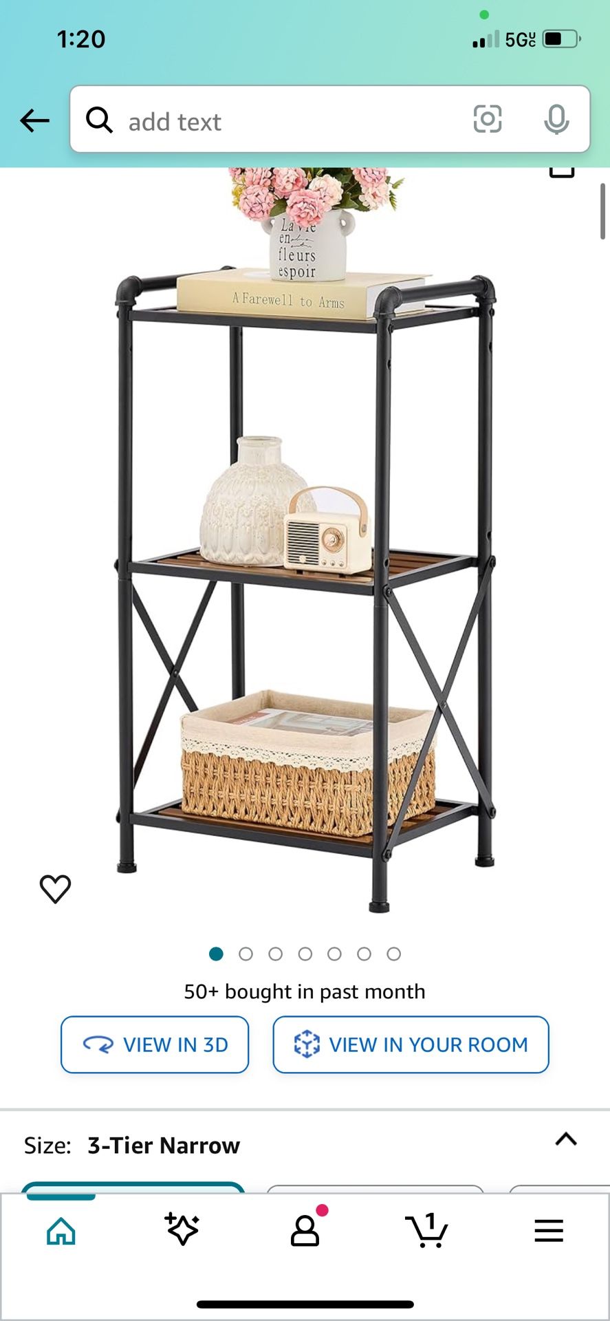 3 Tier Storage Rack