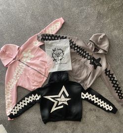 Vintage Washed Rhinestone jackets