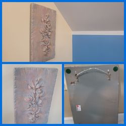 ** Art..plaster..ready To Hang**