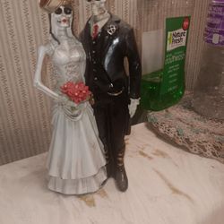Day Of The Dead Action Figure Both Husband And Wife