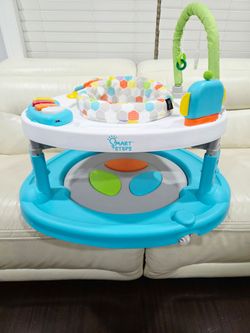Baby Trend Smart Steps 4-in-1 Bounce N’ Dance Activity Center Walker with Music and Lights