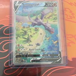 Aerodactyl V -Silver Tempest
