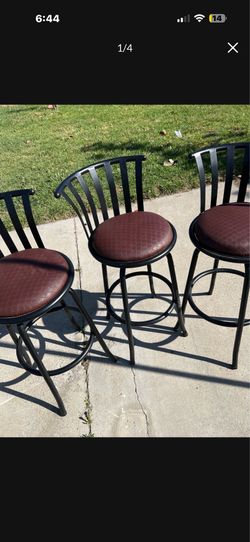 29 Inch Bar Stool Set Of 3 Swivel Bar