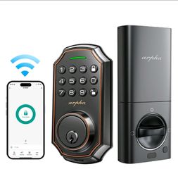 Keyless Entry Smart Door Lock Deadbolt Auto Lock APP Control 50Codes