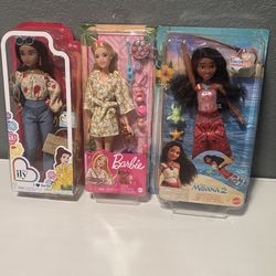Disney and Barbie Dolls
