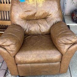 Leather Recliner 