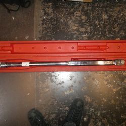 Proto 6017 3/4” Drive Micrometer Torque Wrench - 90-600 Ft-lb