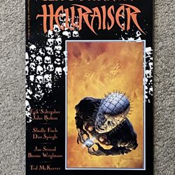 Vintage HELLRAISER #1 (EPIC 1989) BERNIE WRIGHTSON 1ST. PINHEAD COVER