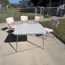 50’s Kitchen Table And Chairs