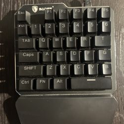 Half Gaming Keyboard