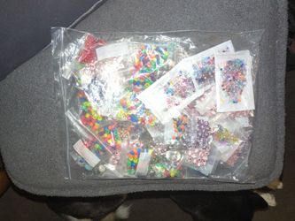 Lot Of 43 Bags Misc Beads