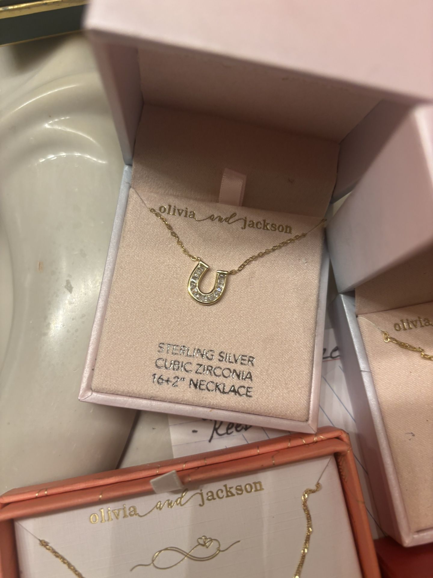 Horshoe  Sterling Silver Necklace 