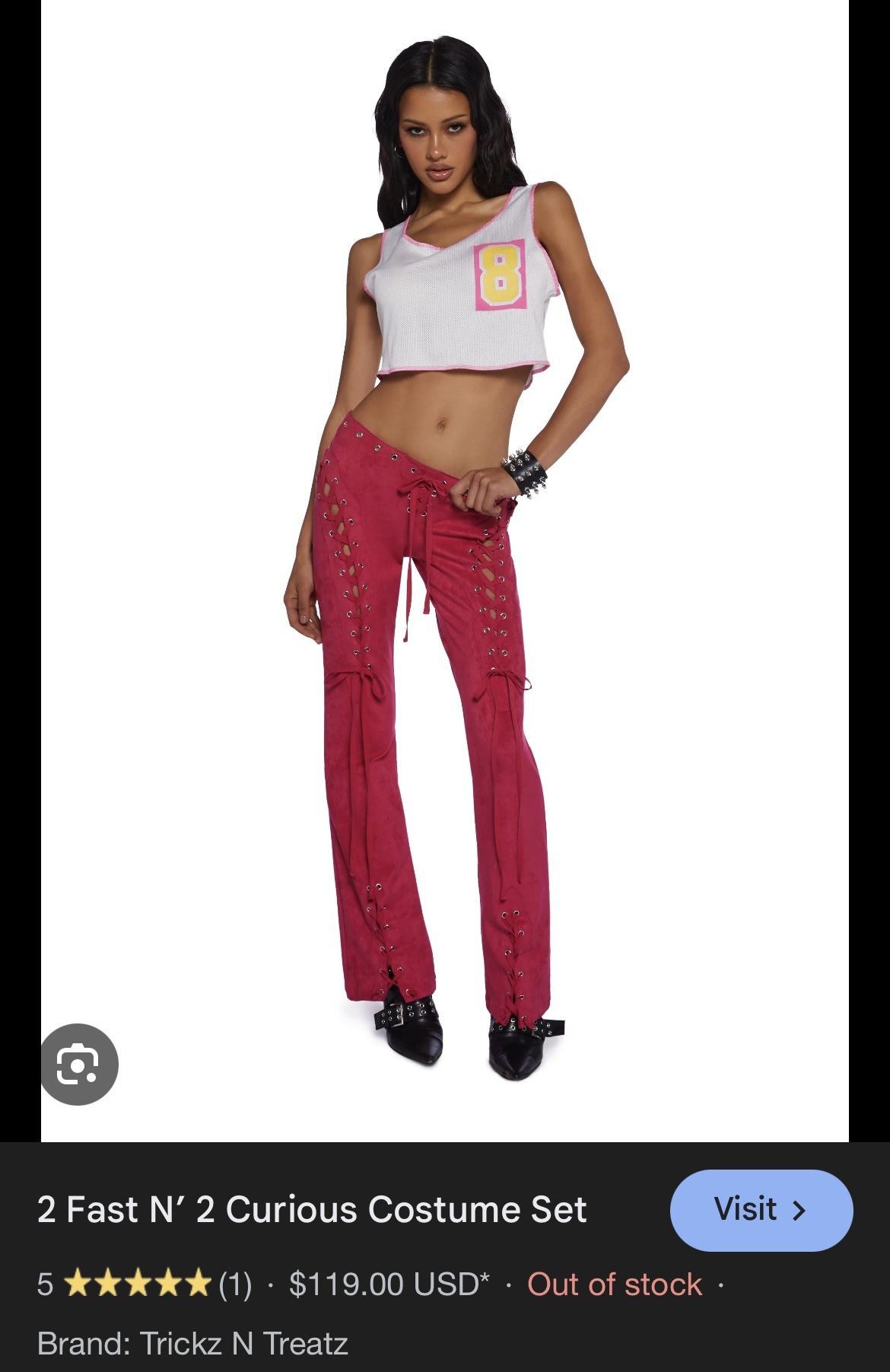 Suki Fast N Furious Costume (S)