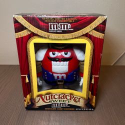 LIMITED EDITION NUTCRACKER SWEET M&M CHOCOLATE CANDY DISPENSER