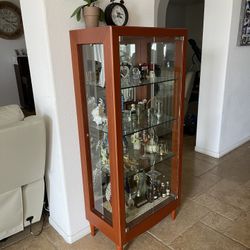 Furniture-decorative Shelf With Mirror