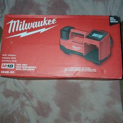 Milwaukee
M18 18-Volt Lithium-Ion Cordless Electric Portable Inflator (Tool-Only