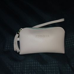 Leather Wrislet Pouch / Cosmetic Bag