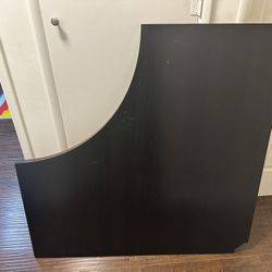 Two Corner Desks With Silver Legs