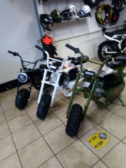 Mini bikes for sale brand new only $599 each or make $50 monthly payments