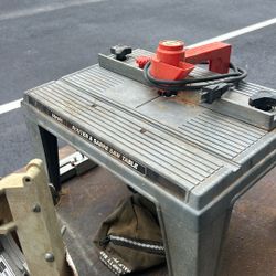 Router And Sabre Saw 