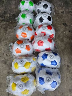 Brand new soccer balls
