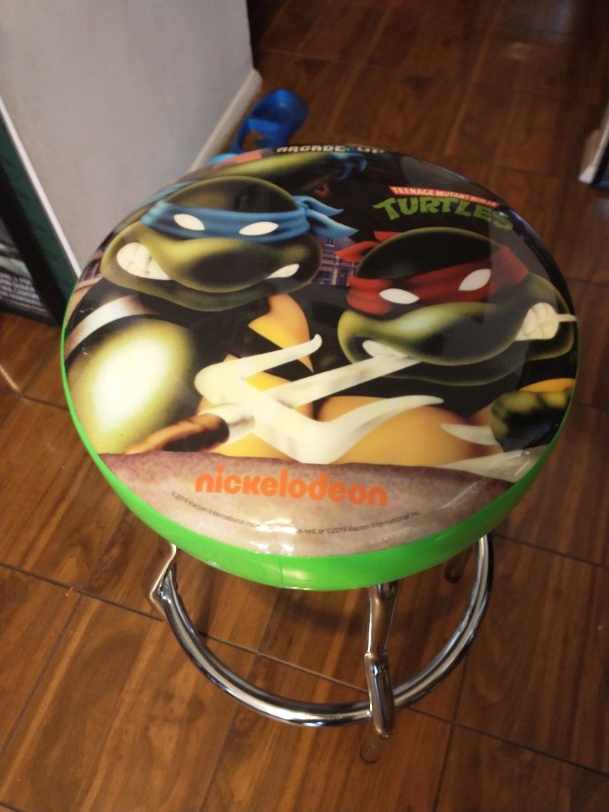 Teenage Mutant Ninja Turtles Bar Stool Arcade 1up