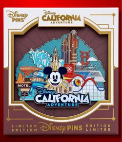 Disney California Adventure Limited Edition Pin