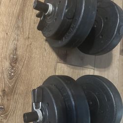 Dumbbell Pair 20lbs $50 For Set Firm 