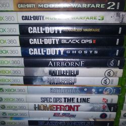 Xbox 360 & Playstation games!!! $5 each