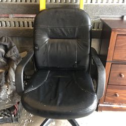Leather Office Chair Like New