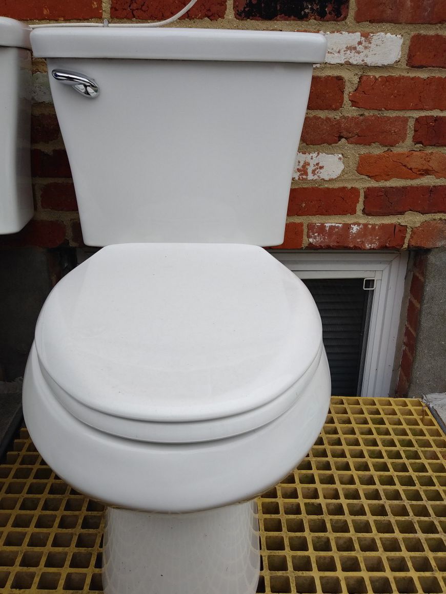 Pinguin toilet with over flow protection