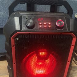 Black web Party Speaker 8” Subwoofer With 1” Tweeter