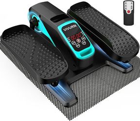 New In Box Under Desk Elliptical 12 Speed 5 Modes Mini Motorized Leg Exerciser While Sitting for Seniors As Seen on TV with Non-Slip Mat Quiet & Porta