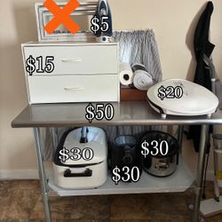 Steel Table 