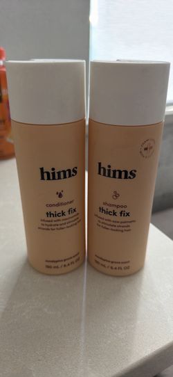 Brand new and sealed hims thick fix shampoo and conditioner.  $8 each or $14 for both