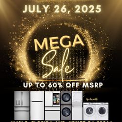 R&R Appliances Mega Sale 7/26 TODAY!!!