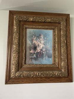 Angel Antique Frame