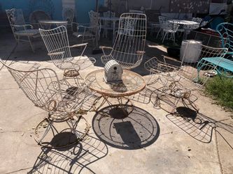 Mid century patio set