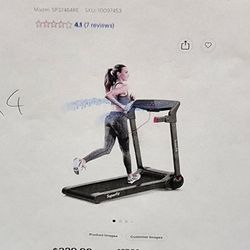 TREADMILL WITH Bluetooth Speaker