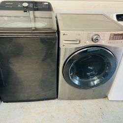 Washer And Dryer (top load) Mix And Match 