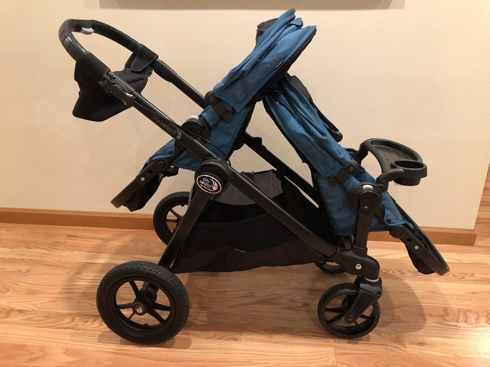 City select baby jogger double stroller