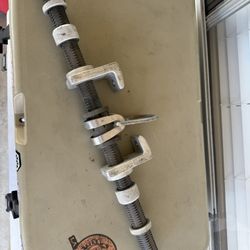 FallTech 7534 Steel, Trailing Beam Clamp Steel