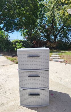 ✨ Cottage Charm 3-Drawer Storage Tower