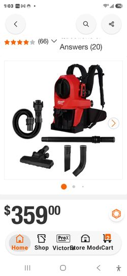M18 FUEL 18-Volt Lithium-Ion Brushless Red HEPA Multisurface 1 Gal. Cordless 3-in-1 Backpack Vacuum (Vacuum-Only)