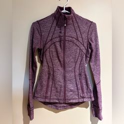 Lululemon Define Jacket Size 4 Heathered Purple