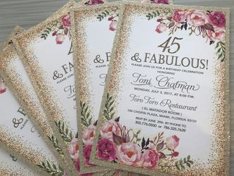 Birthday Invitations
