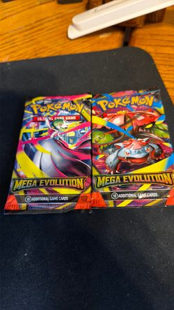 Pokemon mega evolution booster packs