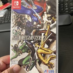 Nintendo Switch Shin Megami Tensei V Game 